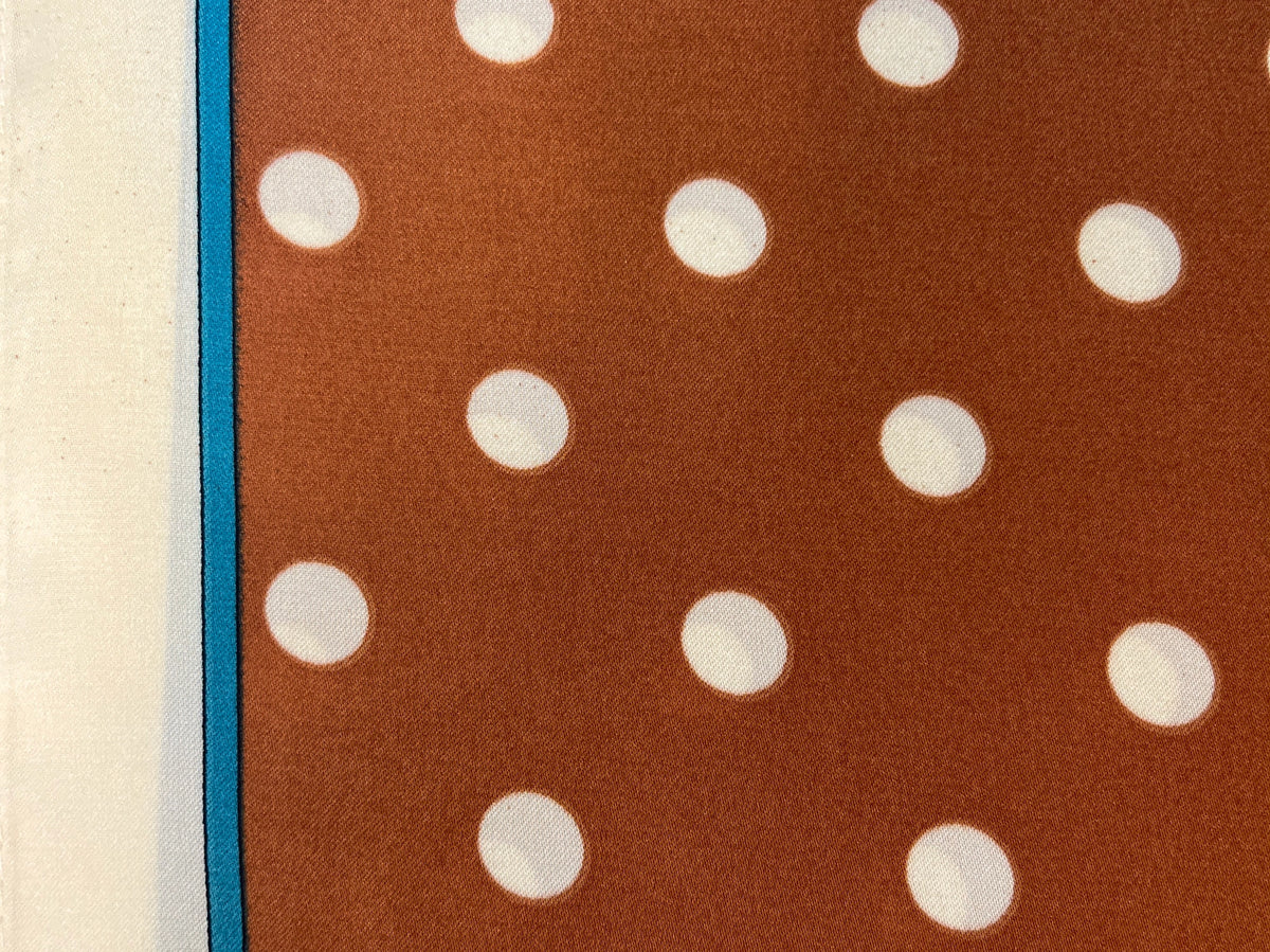 Square Polka Dot Scarf