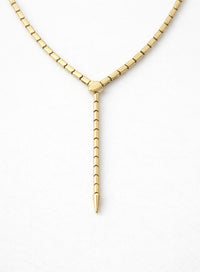 Serpent Necklace-Gold