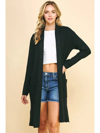 Open Front Sweater Cardigan