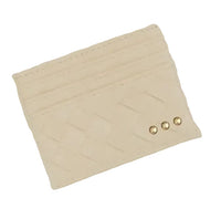 Mariah Woven Small Card Holder Wallet