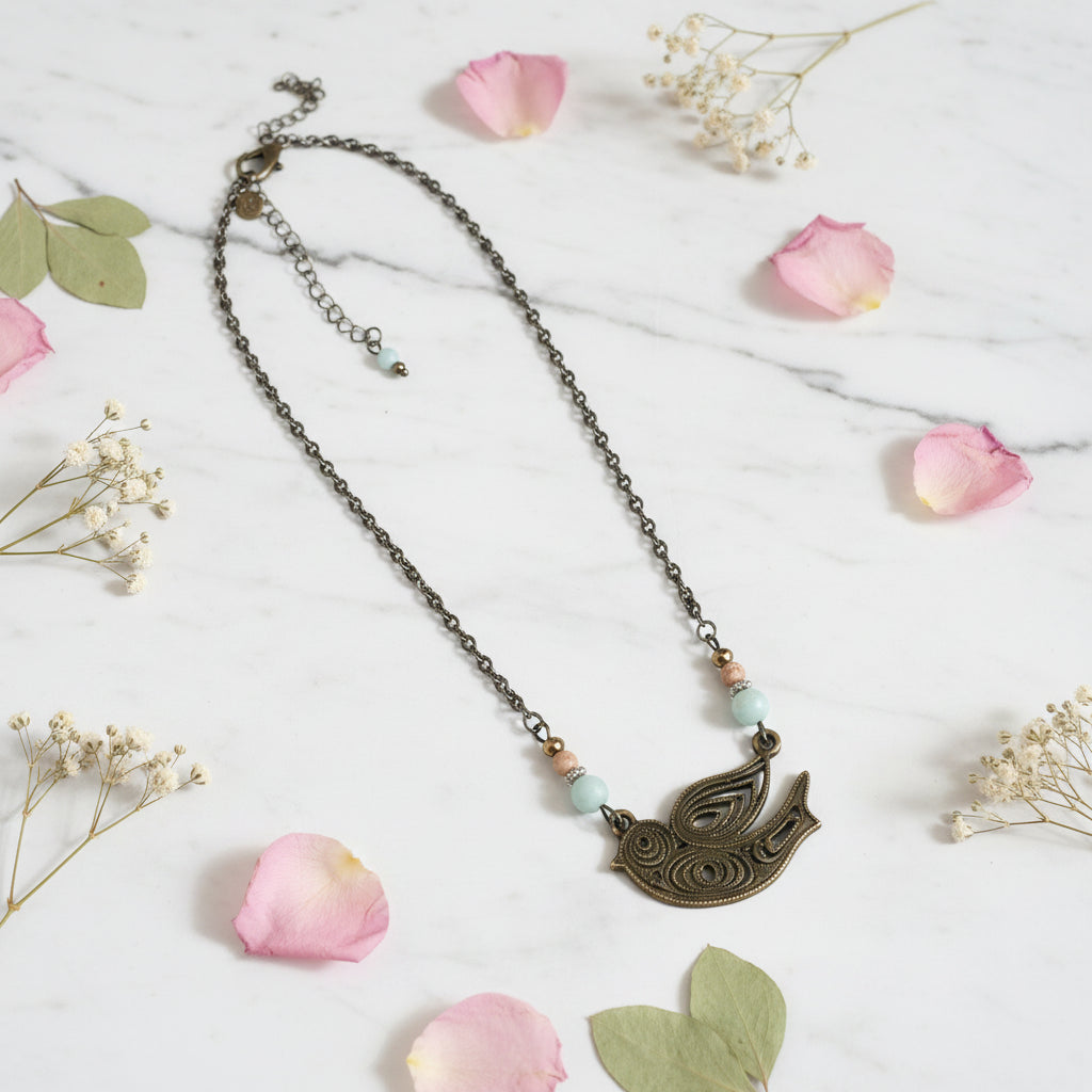 Bird Pendant Necklace