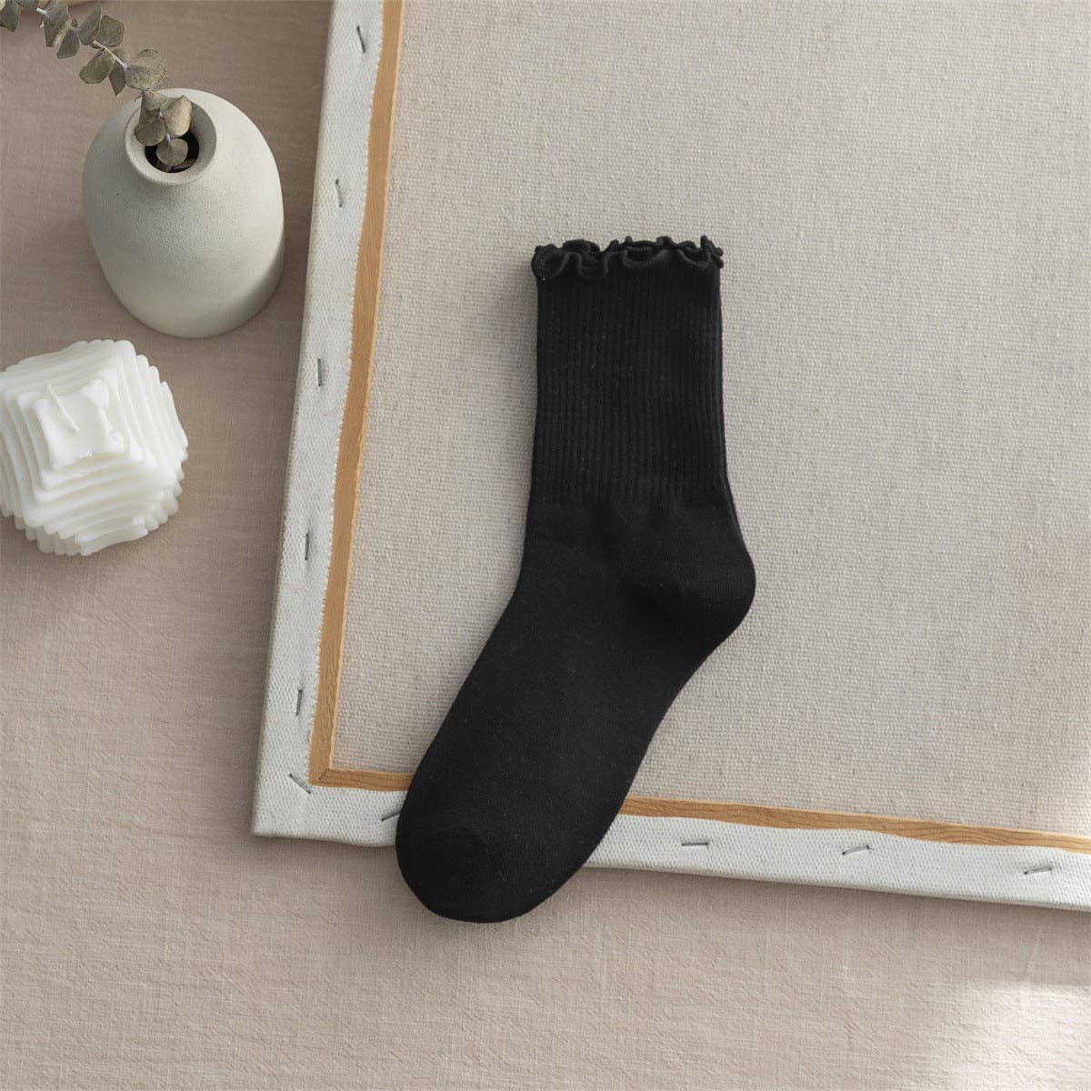 Lettuce Edge Ankle Socks