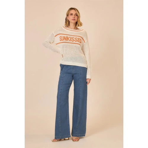 Sunkissed Open Knit Sweater