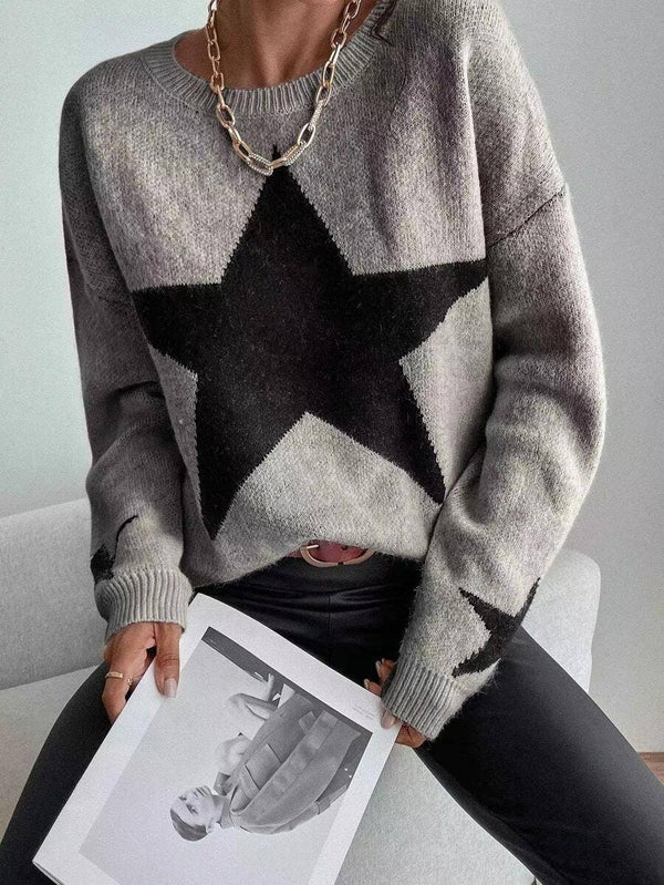 Star Pullover Sweater