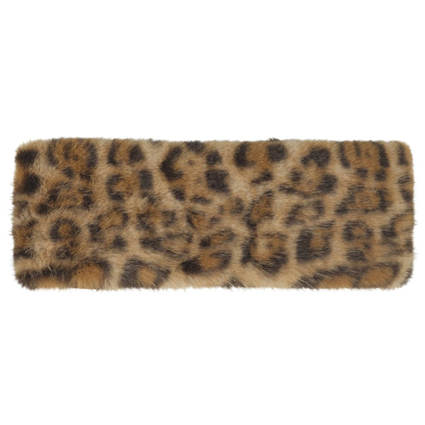 C.C Leopard Fur Head wrap