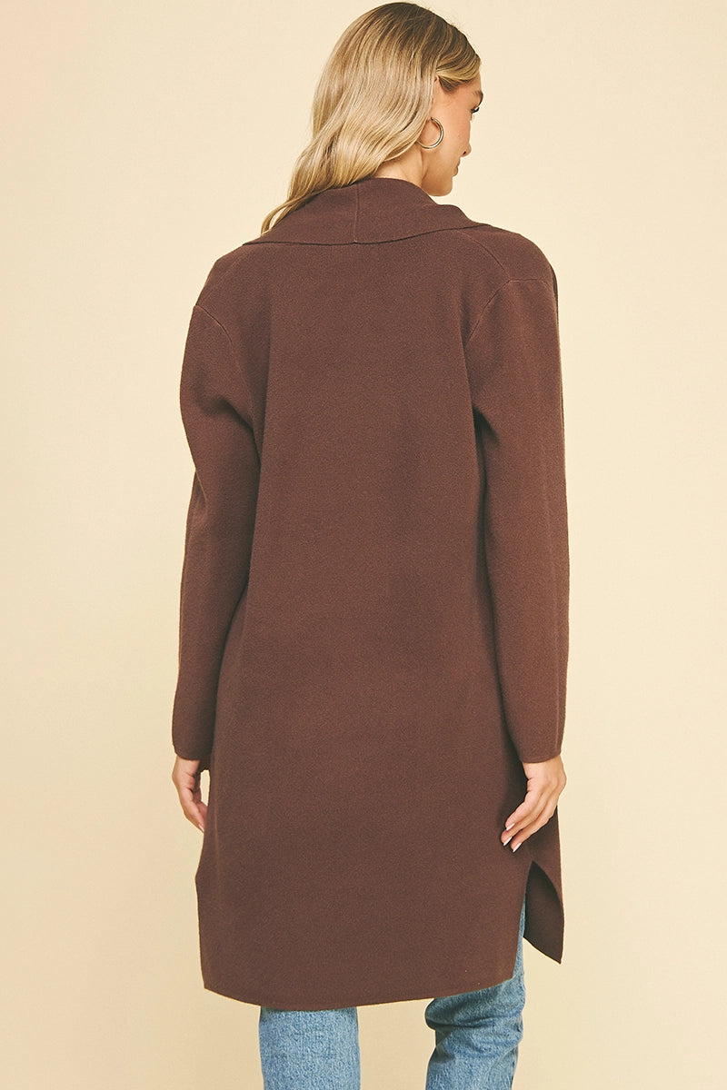 Open Front Sweater Cardigan