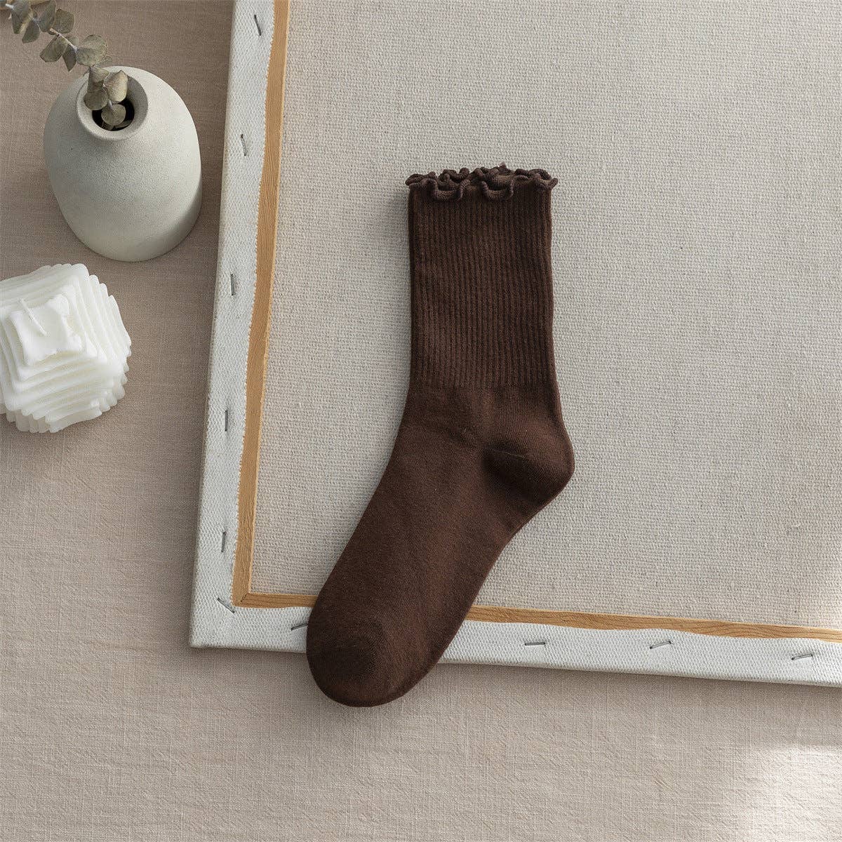 Lettuce Edge Ankle Socks