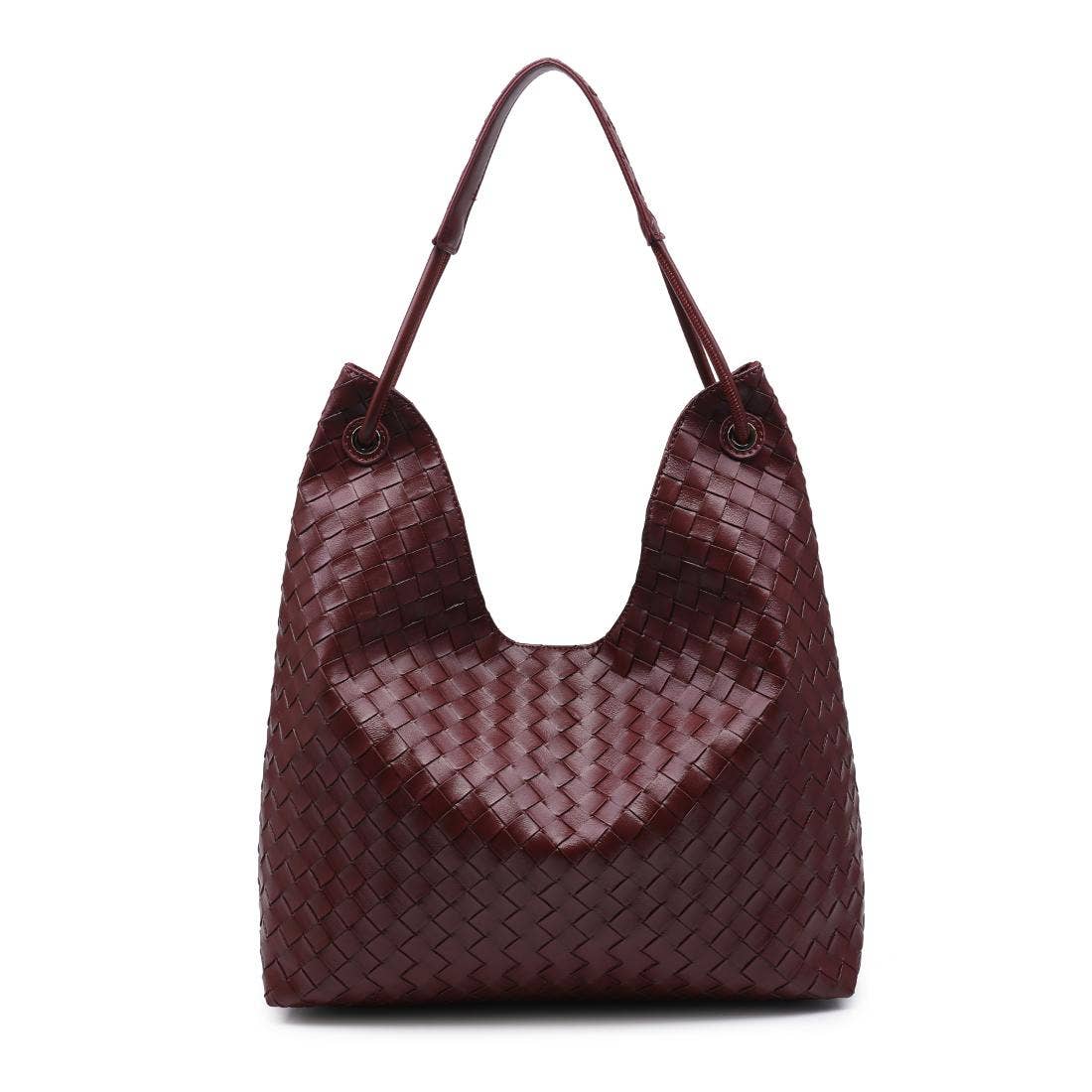 Ezia Woven Hobo Handbag