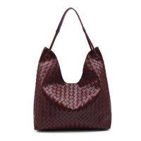 Ezia Woven Hobo Handbag
