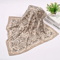 Western Bandana Silk Scarf