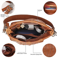 Latico Ivy Diamond Leather Crossbody Bag