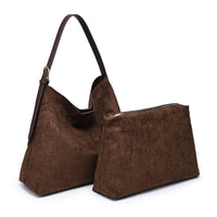 Neve Suede Croco Tote
