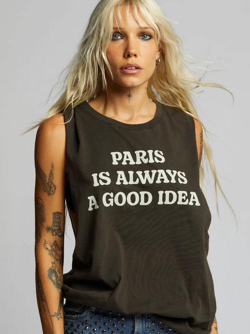 Paris Muscle Tank