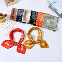 Western Bandana Silk Scarf