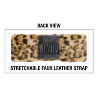 C.C Leopard Fur Head wrap