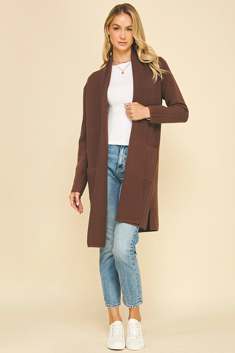 Open Front Sweater Cardigan