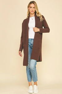 Open Front Sweater Cardigan