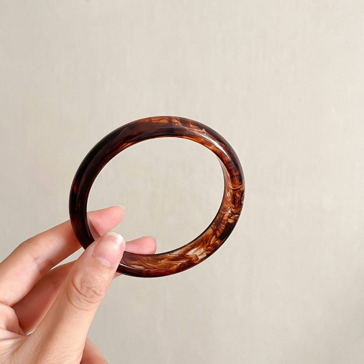 Resin Bangle Bracelet