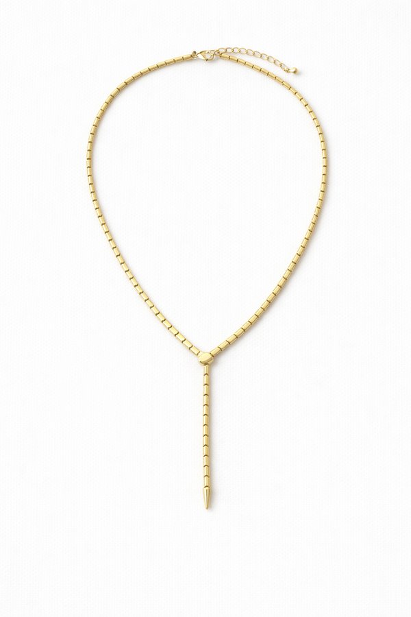 Serpent Necklace-Gold
