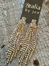 JEN Rhinestone Fringe