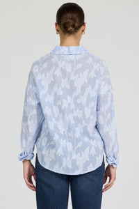 Dear John Adrianna  Burnout Button Down