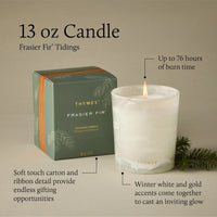 Frasier Fir Tidings Poured Candle-13oz