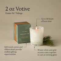 Frasier Fir Tidings Votive Candle-2oz