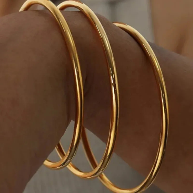 Bangle Bracelet Triple Stack