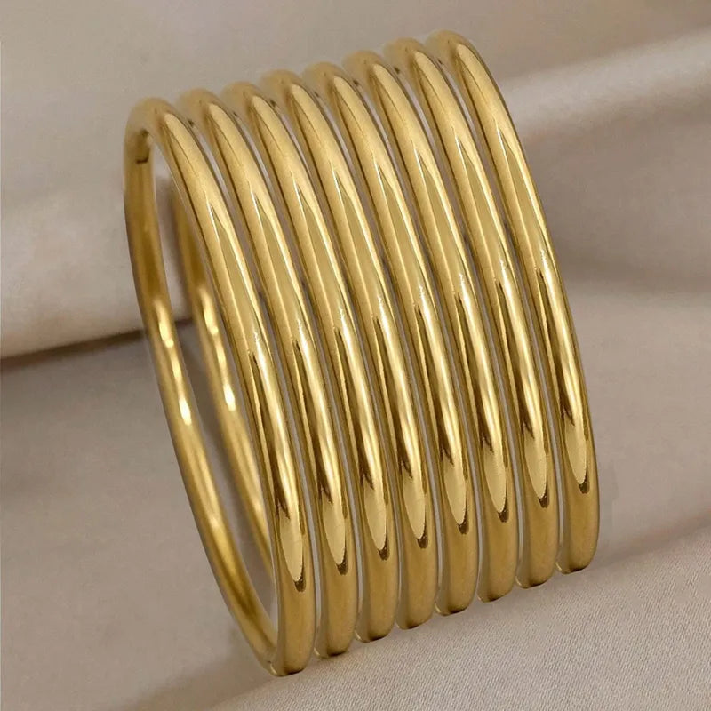 Bangle Bracelet Triple Stack