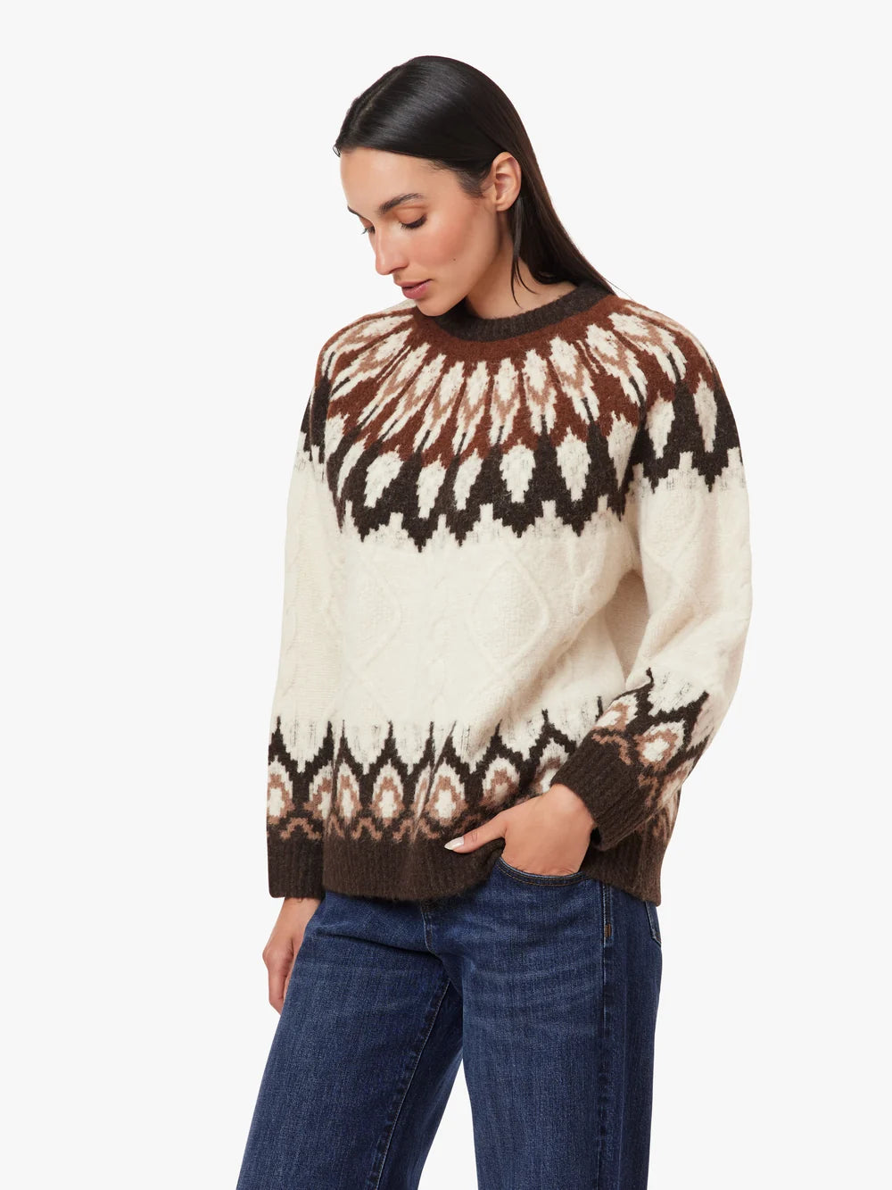 Fairisle & Cable Sweater