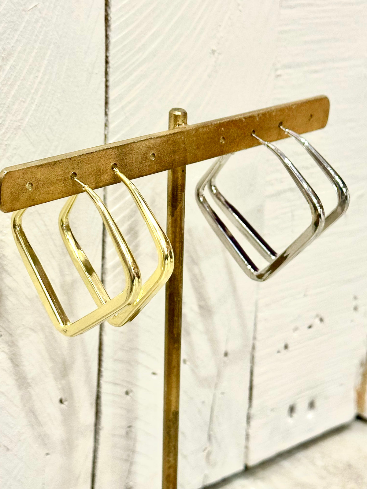 Square Hoop Earrings