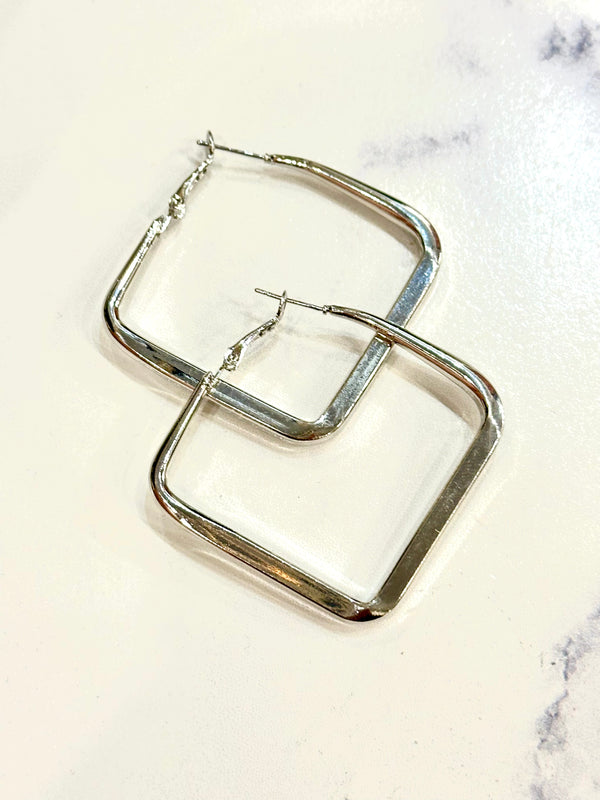 Square Hoop Earrings
