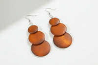 Wood Dangle Earrings