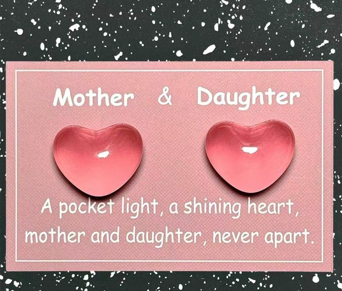 Mother/Daughter Pocket Heart Set