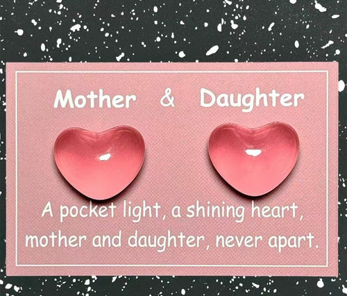 Mother/Daughter Pocket Heart Set