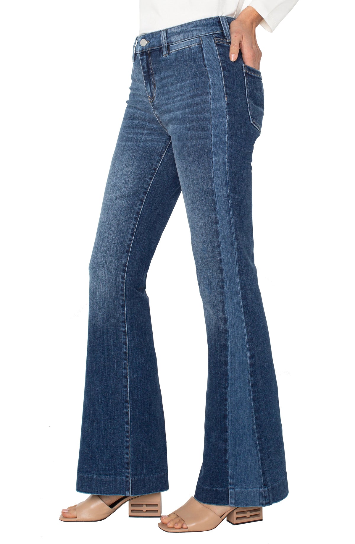 Liverpool Hannah Flare w/Double Side Seam Ridgely