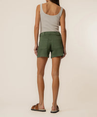 Kut Jane High Rise Shorts -Olive