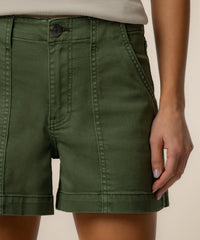 Kut Jane High Rise Shorts -Olive