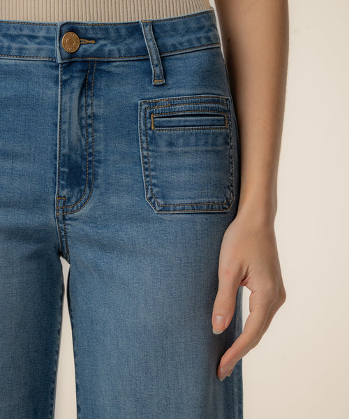 Kut Meg Patch Pocket Jean