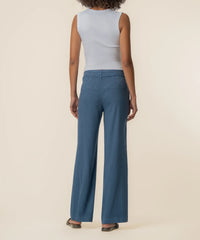 Kut Meg Linen Wide Leg Pant -Blue