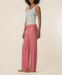 Kut Meg High Rise Wide Legs Pants -Flamingo
