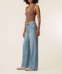 Kut Jodi High Rise Front Princess Seam Jean