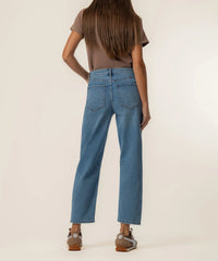 Kut Ashton Barrel Jean w/Side Panel