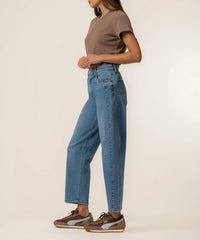 Kut Ashton Barrel Jean w/Side Panel