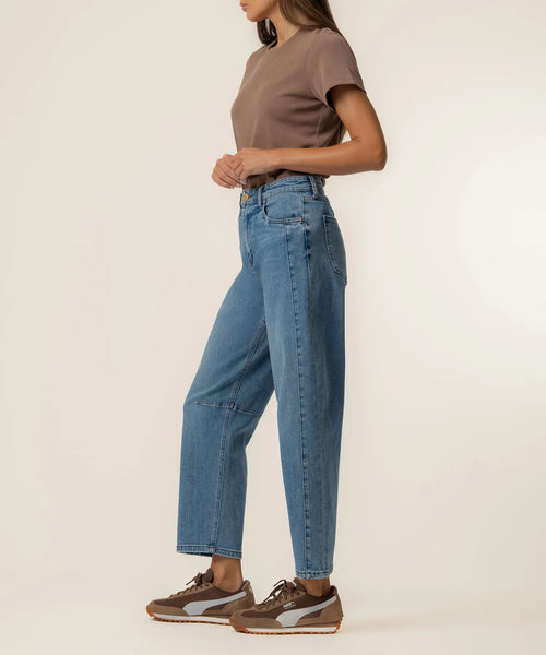 Kut Ashton Barrel Jean w/Side Panel