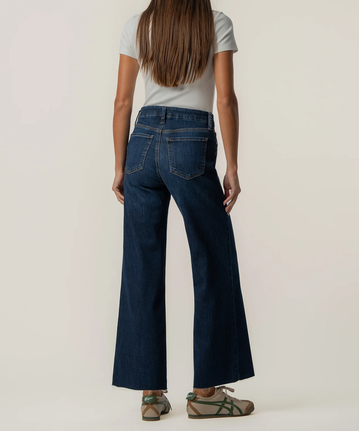 Kut Meg Wide Leg Jean w/Cut Hem