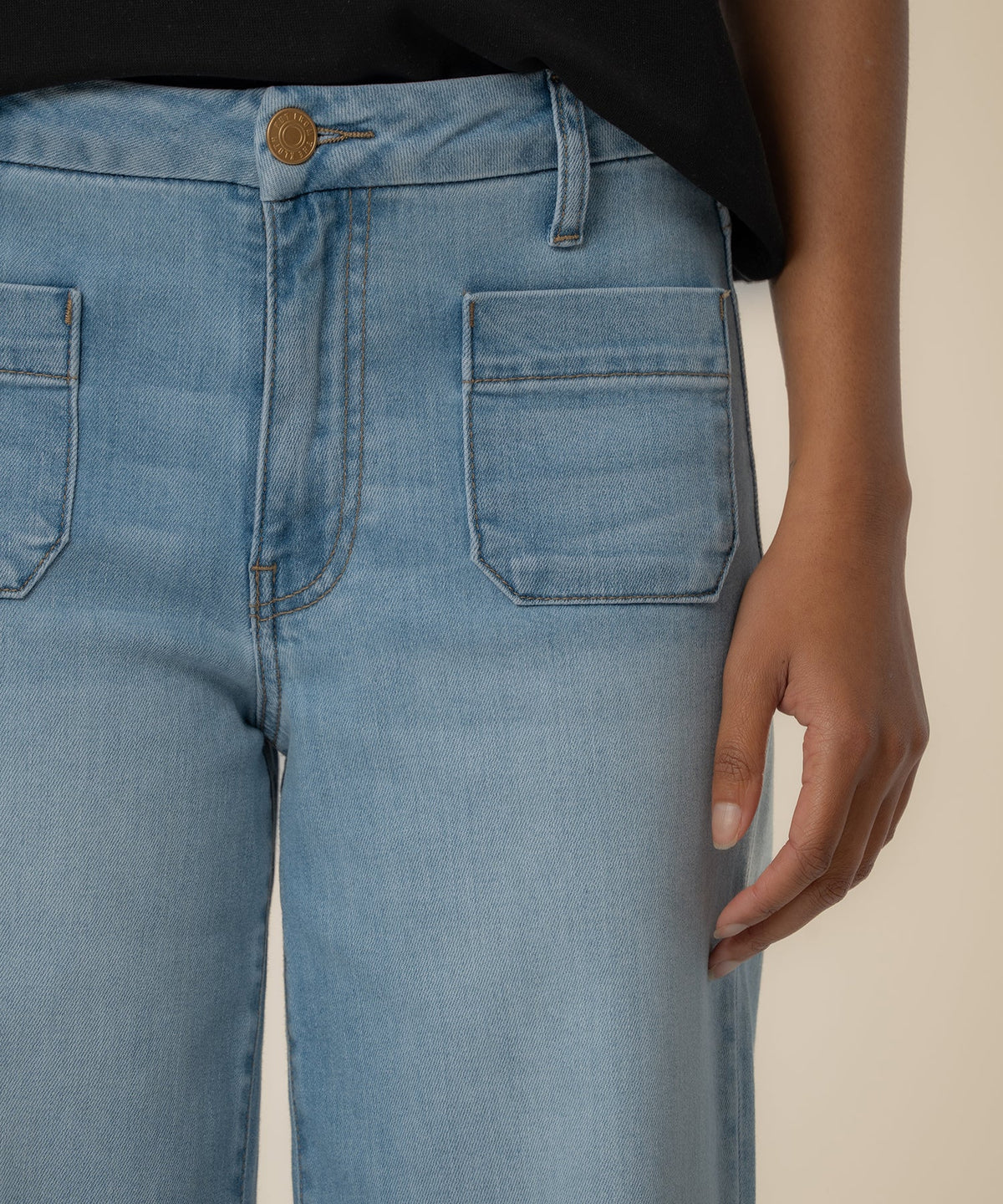 Kut Meg High Rise w/Patch Pockets