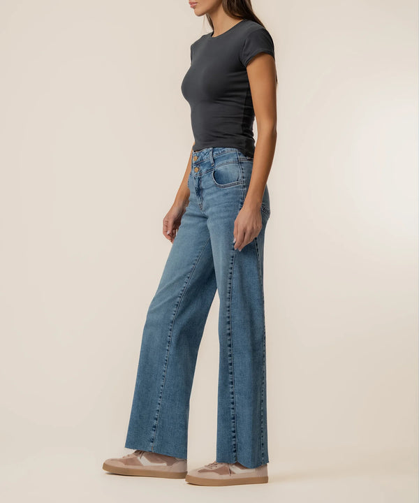 Kut Charlotte Wide Leg Jeans