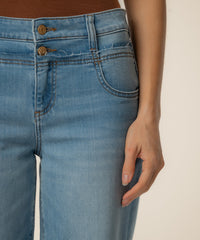 Kut Charlotte High Rise Double Waistband Jean