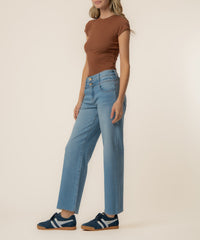Kut Charlotte High Rise Double Waistband Jean